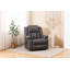 Fauteuil inclinable électrique en cuir Jesseca-453391812