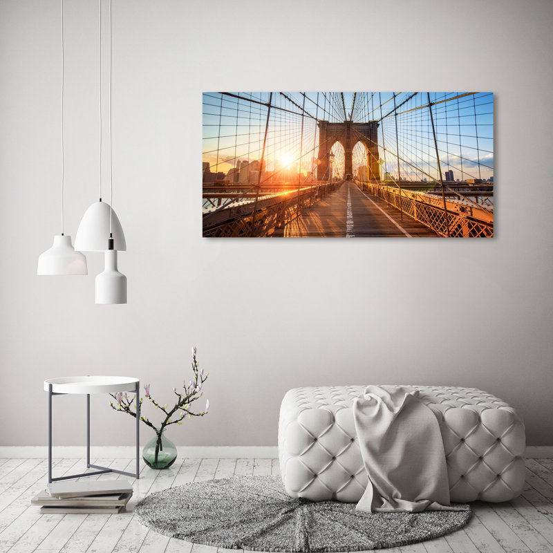 Brooklyn Bridge - Wrapped Canvas Print
