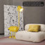 Lampe sur pied pour chien de 59,5 po de style Dopamine, décor artistique et lumière ambiante pour les salons et les chambres d'enfants