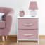 Commode 2 tiroirs - turquoise-1435294646