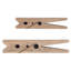Ensemble de 2 tablettes flottantes en bois massif Cox-1814776051