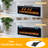 60 Inch Ultra Thin Electric Fireplace Heater, 13 Flame Colors, Remote Control-2022771908