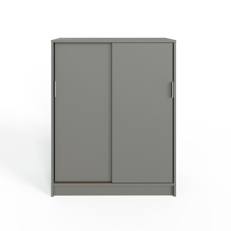 22 Pair Shoe Storage Cabinet, Grey