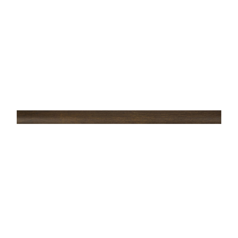 0.75 in. T x 94 in. L x 0.63 in. W Luxury Vinyl Flooring Trim Quarter Round, Rustic Walnut