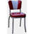 Retro Home Upholstered 'V' Back Dining Chair-18734020