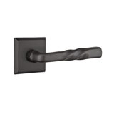 Montrose Flat Passage (Hall & Closet) Door Lever with Square Rosette