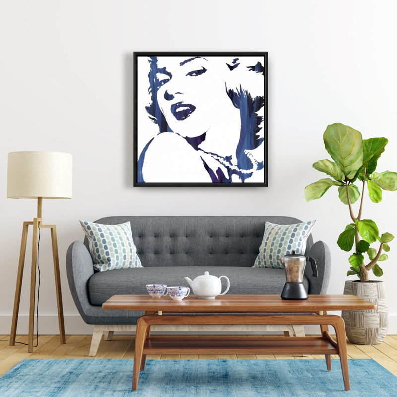 " Marilyn Monroe In Blue "