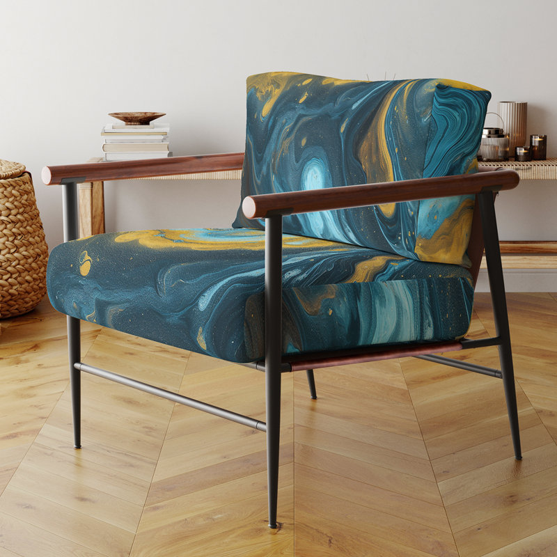 Curci - Fauteuil d'appoint Geode, Noir, noir, noir, noir