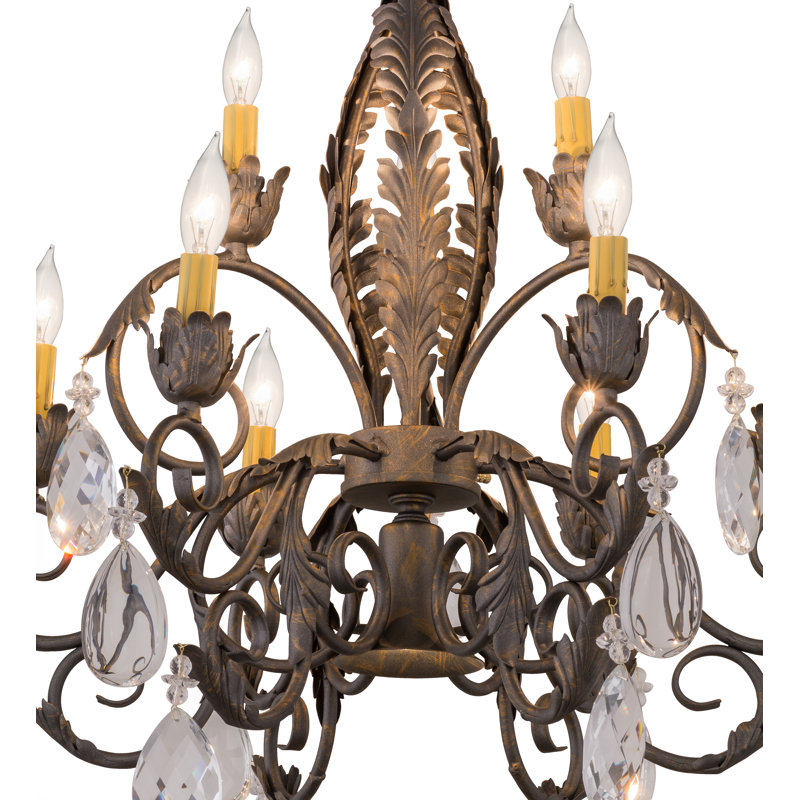 New Country French 9 - Light Chandelier