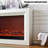 French-style simulated fire electric fireplace decorative insert for home use-1265247328