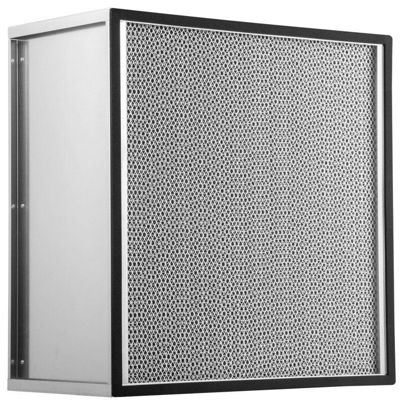 Filtre HEPA de remplacement, filtre AC 24 po x 24 po x 11,5 po, filtre à air plissé HEPA véritable, remplacement de filtre à air avec cadre galvanisé, filtre standard compatible à 99,97% pour filtre HEPA Novair 2000