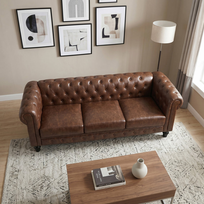 Canapé Chesterfield 88,2 po