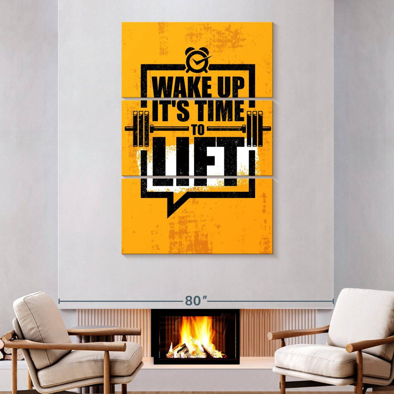 Citation «Kema Time To Lift», H 74 po x l 48 po