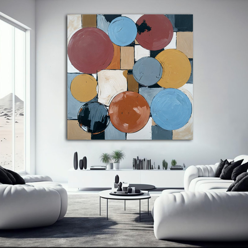 Circular Logic I, 24" H x 24" W
