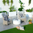 Nyjae 2 - Person Patio Conversation Set with Cushions