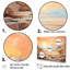 Zenith Desert Sunset - ensemble d'art sur toile désert-107742520-107742523