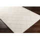 Handmade White Rug