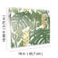 Rouleau de papier peint adhésif lisse L 18,86 pi x l 18 po Mcswain-1759078991