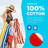 Breshae 100% Cotton Lightweight Beach Towel