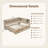 Full Size Wood Daybed With Storage Shelves And 3 Drawers-116484155