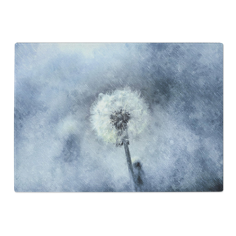 Dandelion Seeds Vol.11 Painting Chopping Board, 20cm W x 28.5cm L