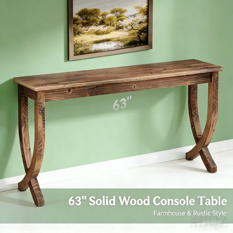 Rustic Style Entryway Table,Console Table,Stylish Entryway Organizer,Display Shelf