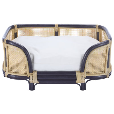 Franzi Rattan Pet Bed with Cushion