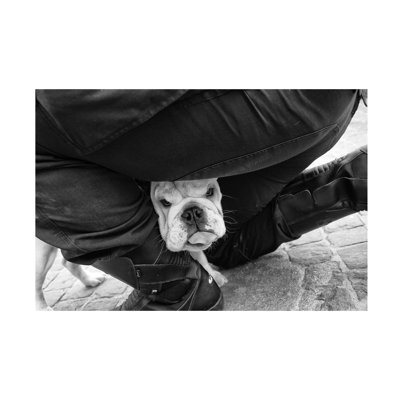 Chris Leontarakis Police Hug Canvas Art