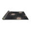 Tapis décoratif géométrique noir-1716650713