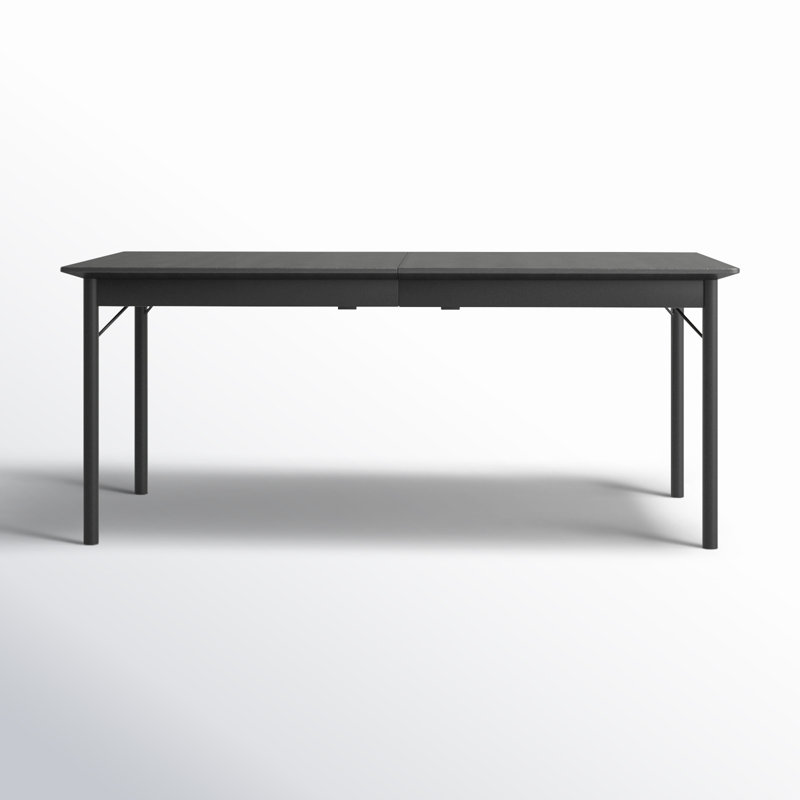 Kinslee Oak Metal Base Dining Table
