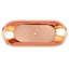 Baignoire piédestal en cuivre 70 po Thaine-70124926