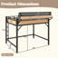 Structure de lit mezzanine avec tablettes de rangement et panneau perforé, lit mezzanine en métal avec ports USB et lumières DEL, sécuritaire et robuste
