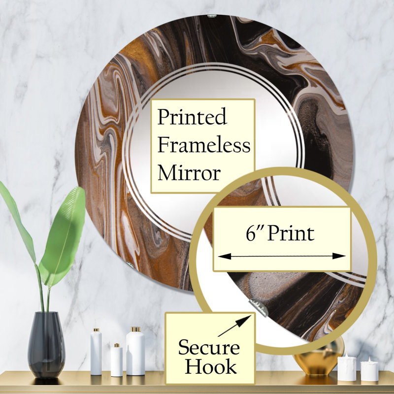 Miroir de salle de bain sans cadre, 32 po x 32 po