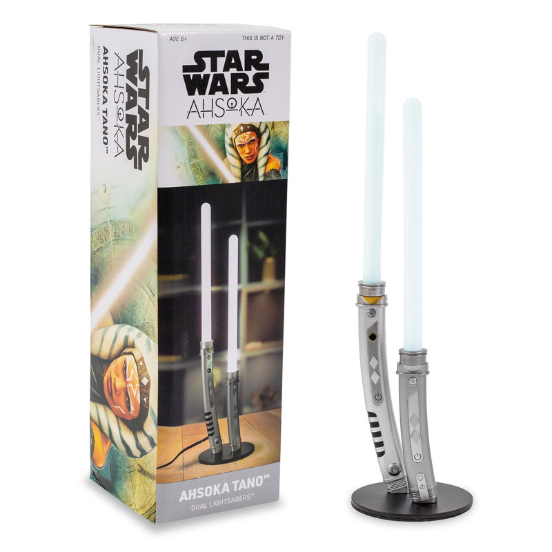 Star Wars Ahsoka Mini Lightsaber Lamp 3.15â€ x 3.15â€
