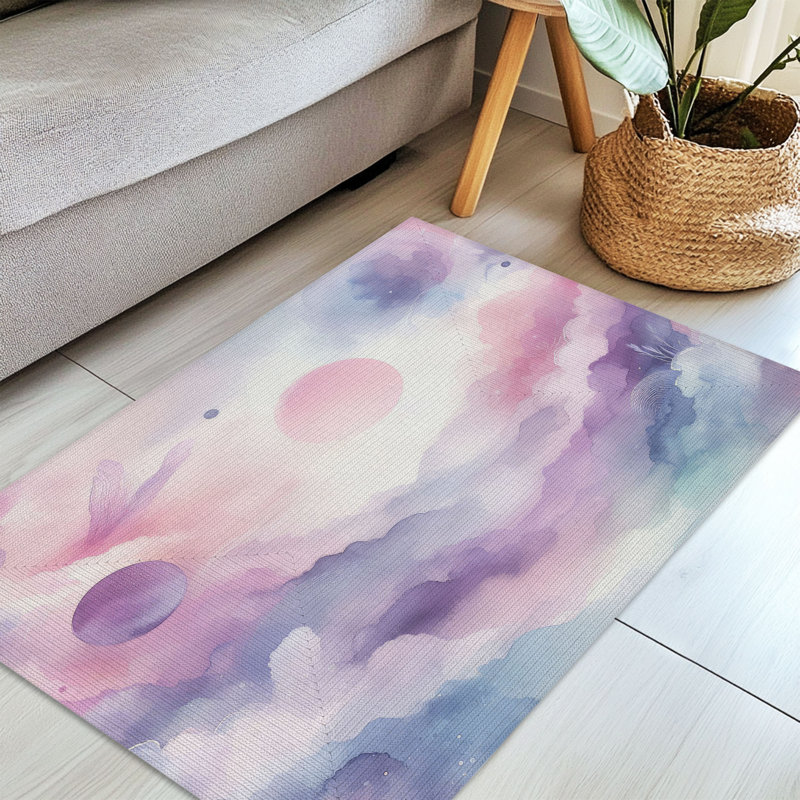 Tapis tressé Celestial Dreams, Rectangulaire 3 pi x 5 pi