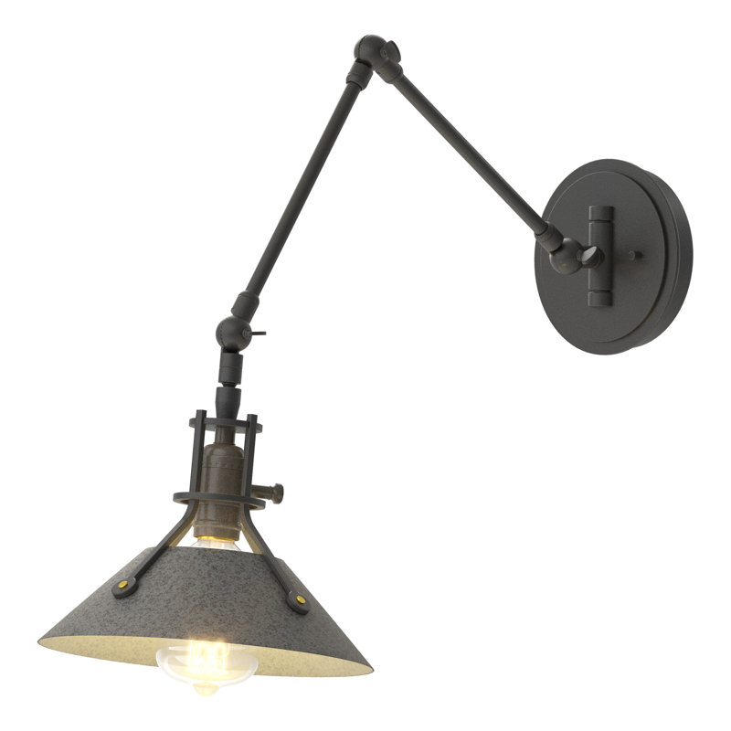 Henry Sconce -209320_5, Black, Natural Iron