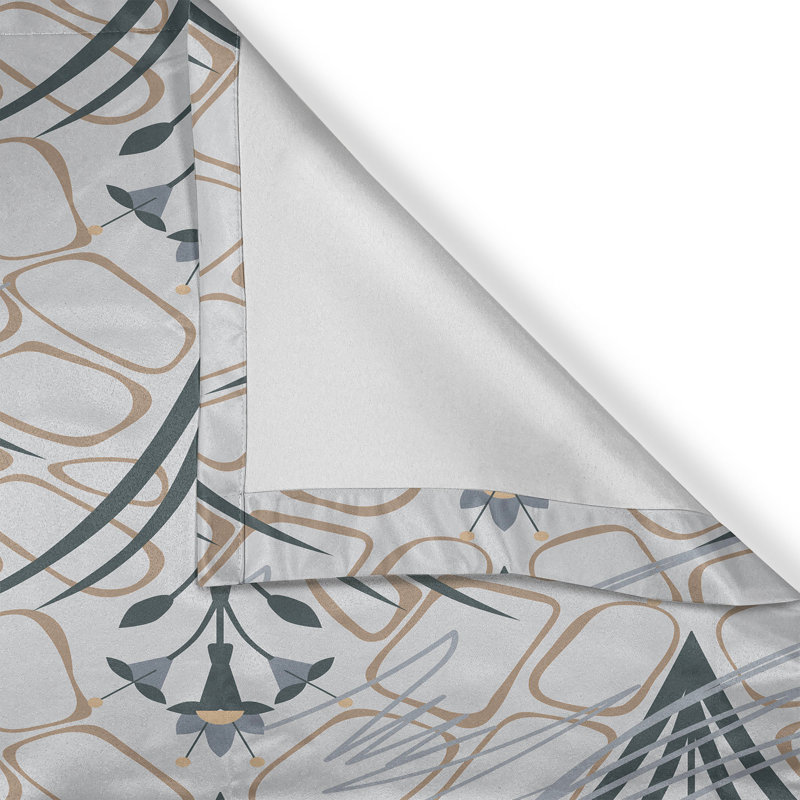 Semi Sheer Curtain Pair