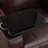 33.1'' Wide Modern Faux Leather Power Reclining Home Theater Individual Seat with Cup Holders (Set of 5)-1756163016
