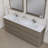 Arjina 84 " W Freestanding Standard Free Standing 2 Double Vanity Bathroom Vanity With Solid Surface Top-850401673