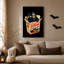 Art mural sur toile Ghostface Scream Killer-584722260