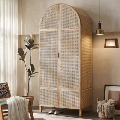 Armoire moderne en rotin