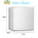 1.1 Cubic Feet Undercounter Upright Freezer with Adjustable Temperature Controls