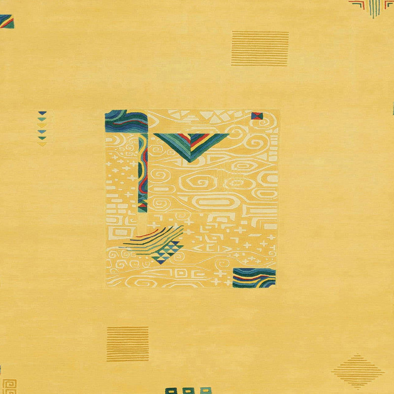 Anariah Abstract Indoor Rug, Square 8'