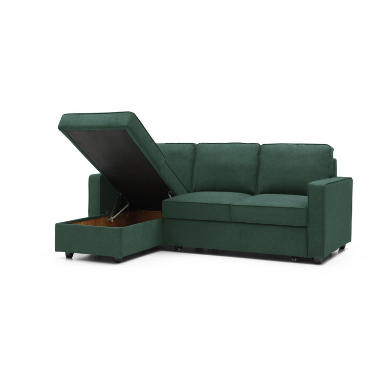 Althoff 3 Seater Sofa Bed, Green