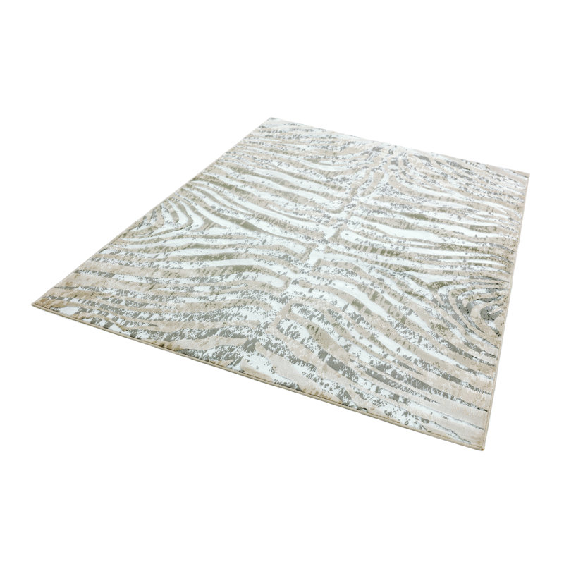Arely Flatweave Grey Rug, Rectangle 160 x 230cm