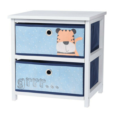 Woodbluff 41cm W Bedside Table