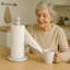 White Marble 12.5" Paper Towel Holder