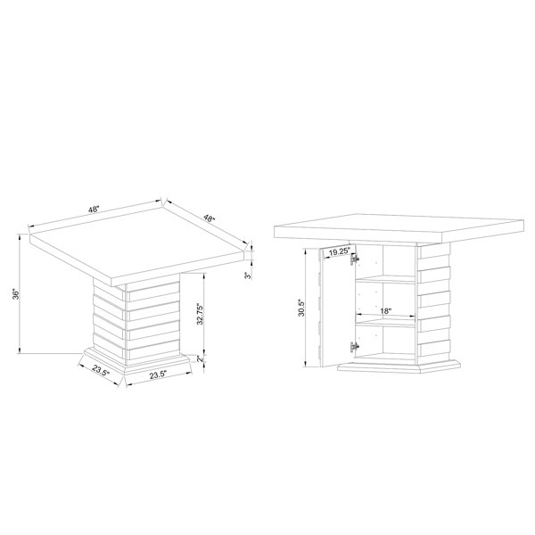 Dimensions du produit