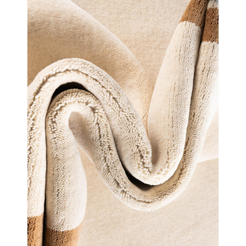 Jill Zarin Somerset Natural Wool Rug, Rectangle 7'10" x 10'