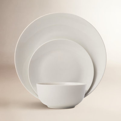 Jasmine Porcelain Dinnerware Set - Service for 4